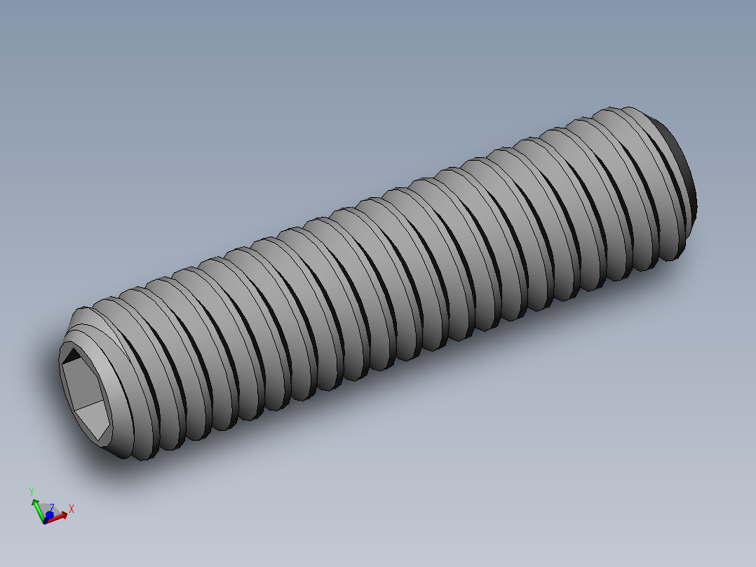 DIN 913-ISO 4026 固定螺钉-M2.5 L=10.SLDPRT