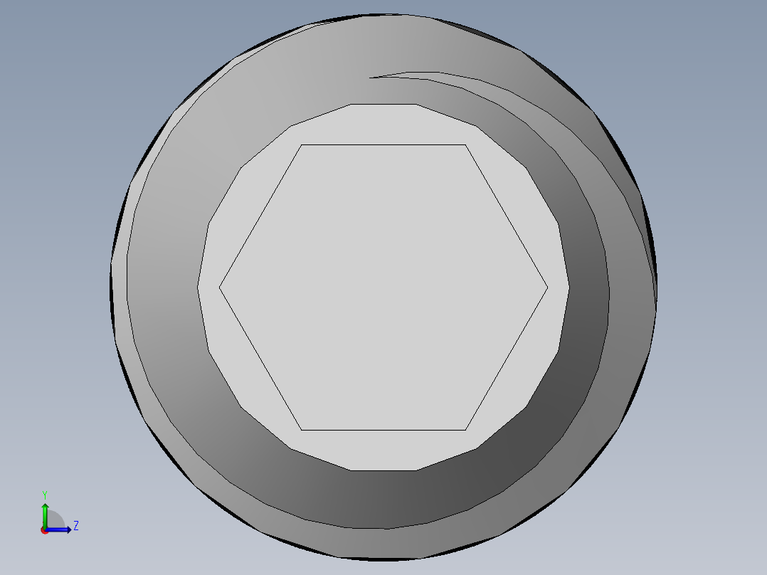 DIN 913-ISO 4026 固定螺钉-M2.5 L=10.SLDPRT左视图