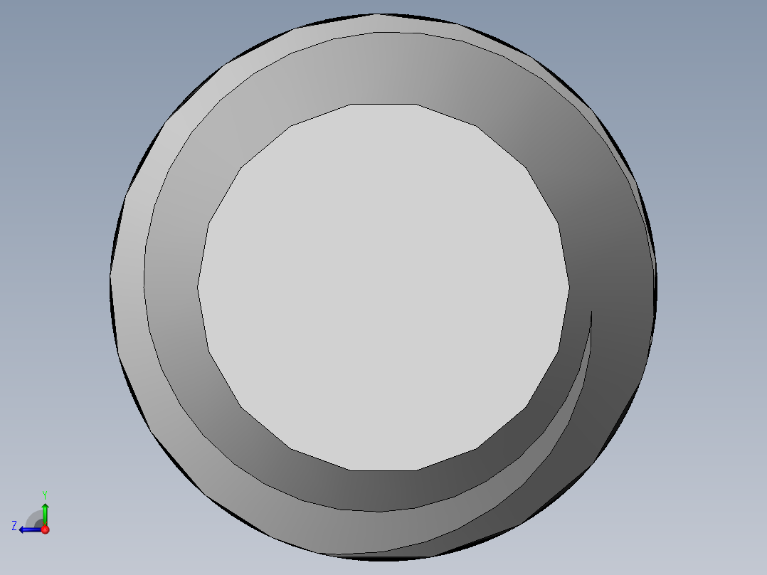 DIN 913-ISO 4026 固定螺钉-M2.5 L=10.SLDPRT右视图
