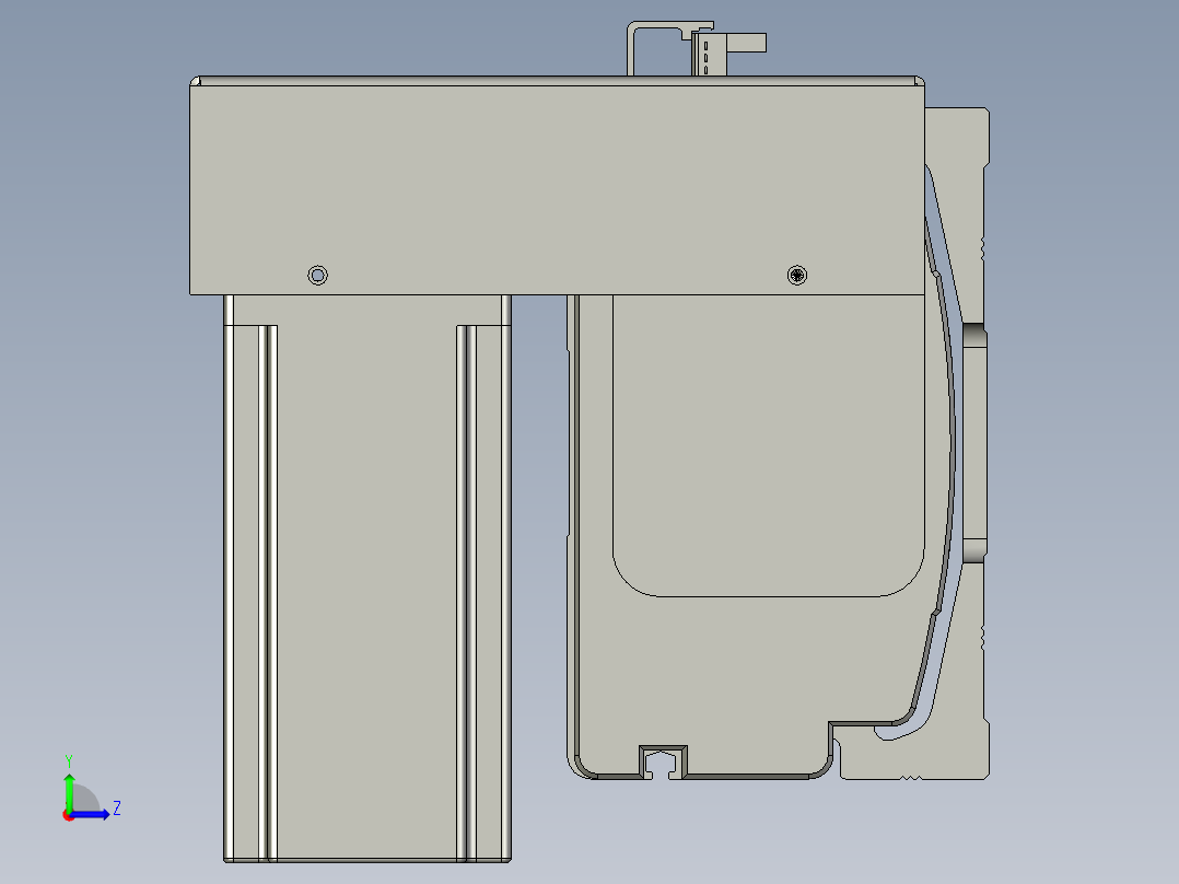 威洛博VBF14-S1700-BRD左视图
