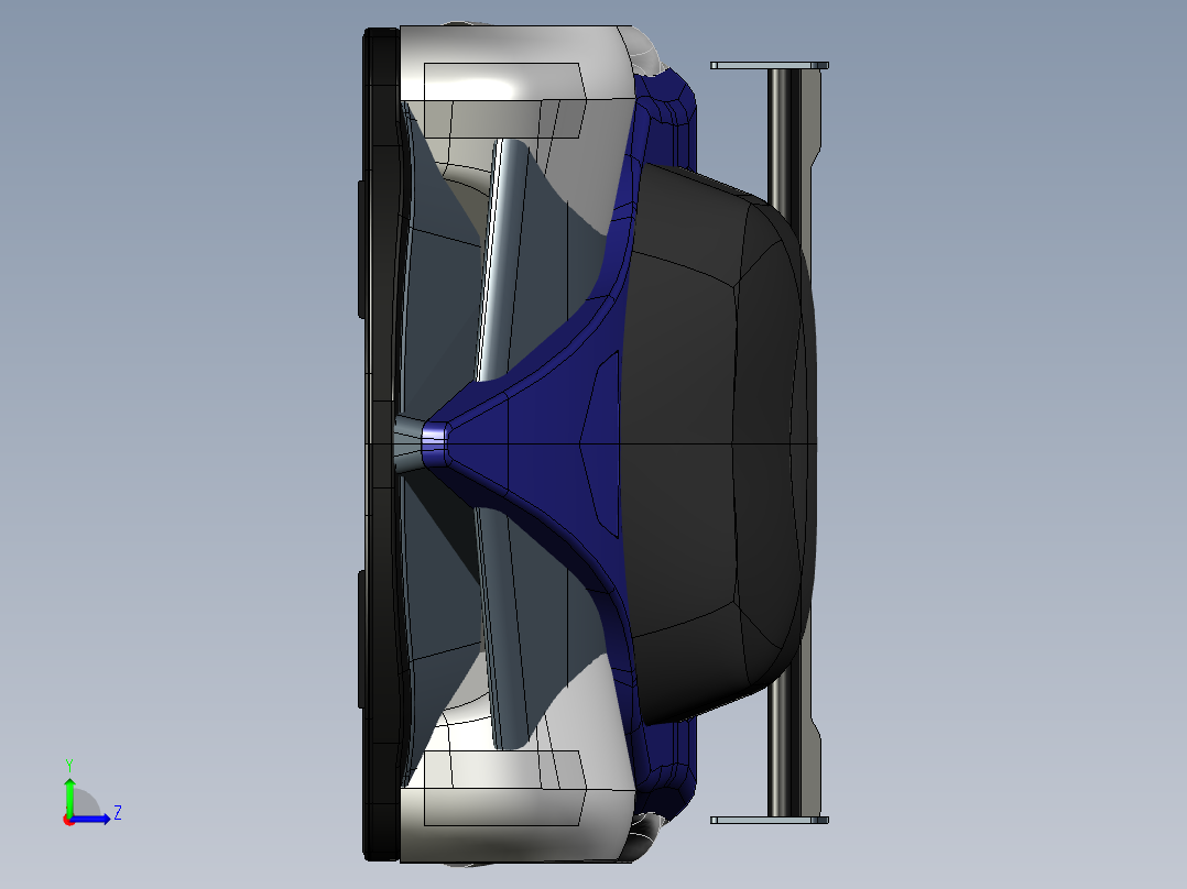 汽车车身 (20)左视图