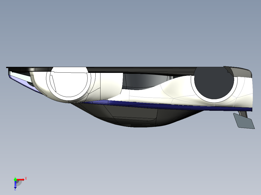 汽车车身 (20)俯视图