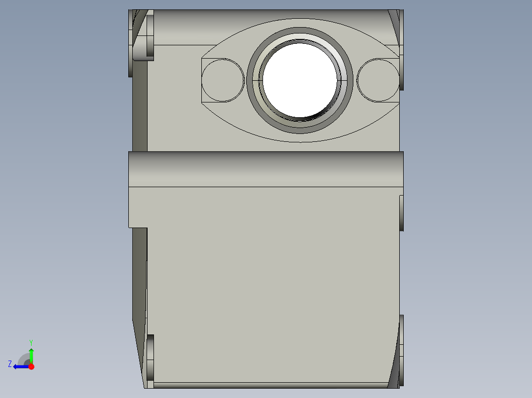 基恩士IG-010_R_kc图纸模型右视图