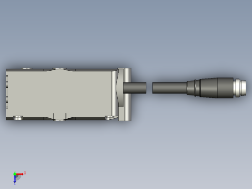 基恩士IG-010_R_kc图纸模型俯视缩略图