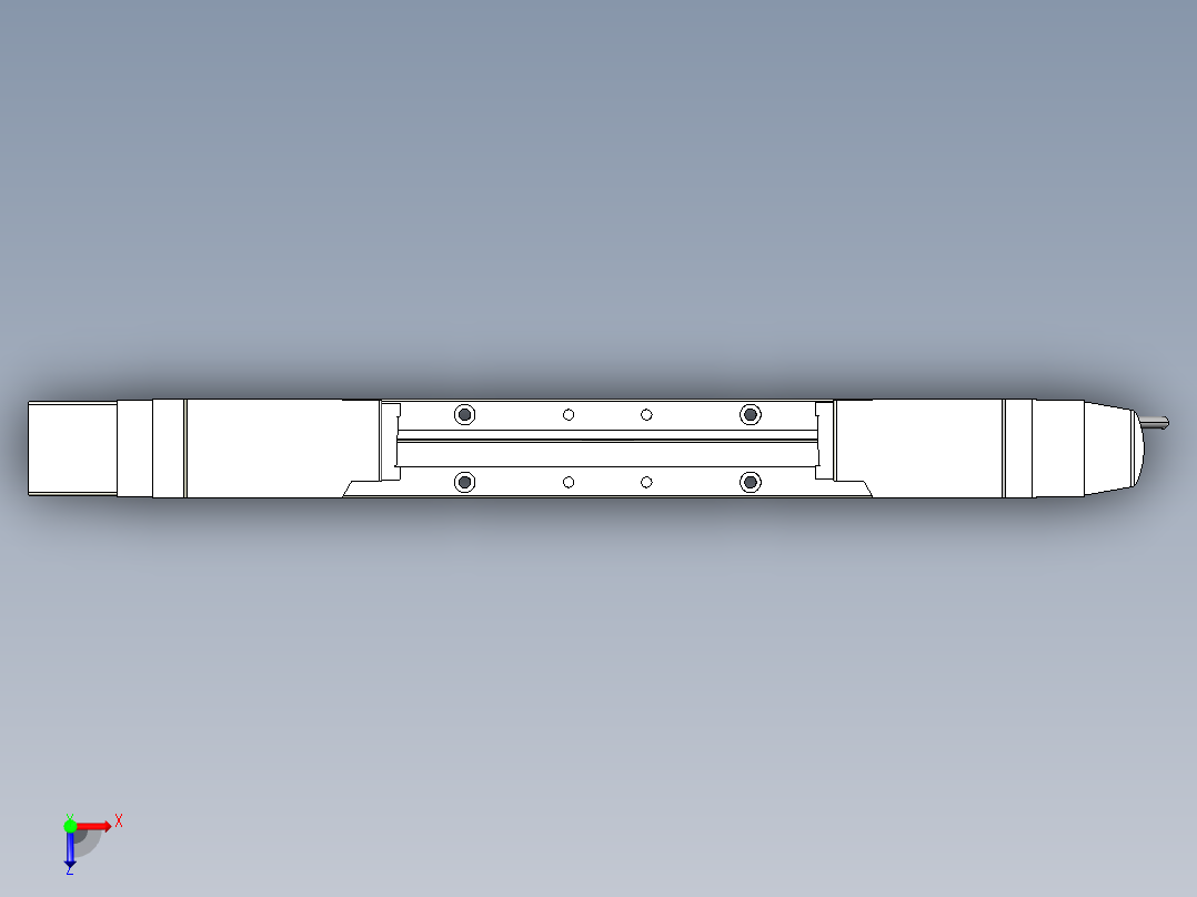 基恩士LS-7030M_kc图纸模型俯视图
