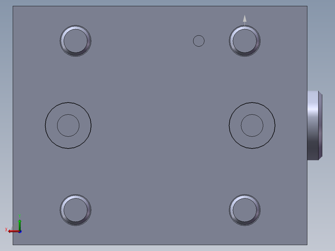 力士乐液压阀-LFA_16WEA-7X_方向阀盖板后视图