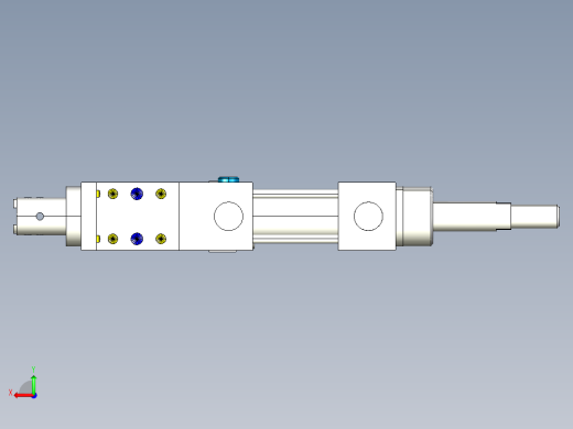 德克斯TUNKERS气缸数模SZK_40_Z_T12_TUENKERS后视缩略图