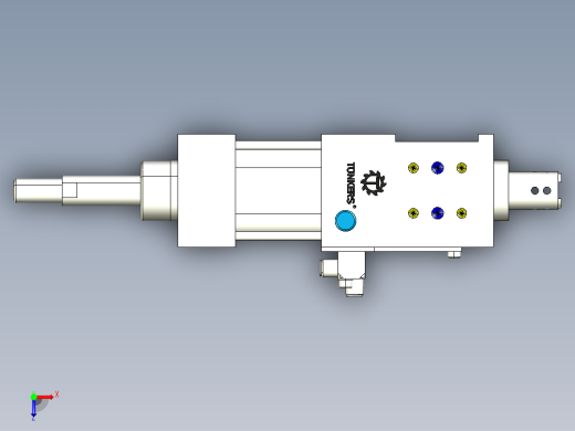 德克斯TUNKERS气缸数模SZK_40_Z_T12_TUENKERS俯视缩略图