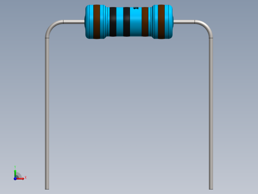 电容器 二极管 电阻器-Resistor 1K Ohm 1 Watt前视缩略图