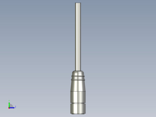 基恩士FS-V32C(P)_connector_kc图纸模型左视缩略图
