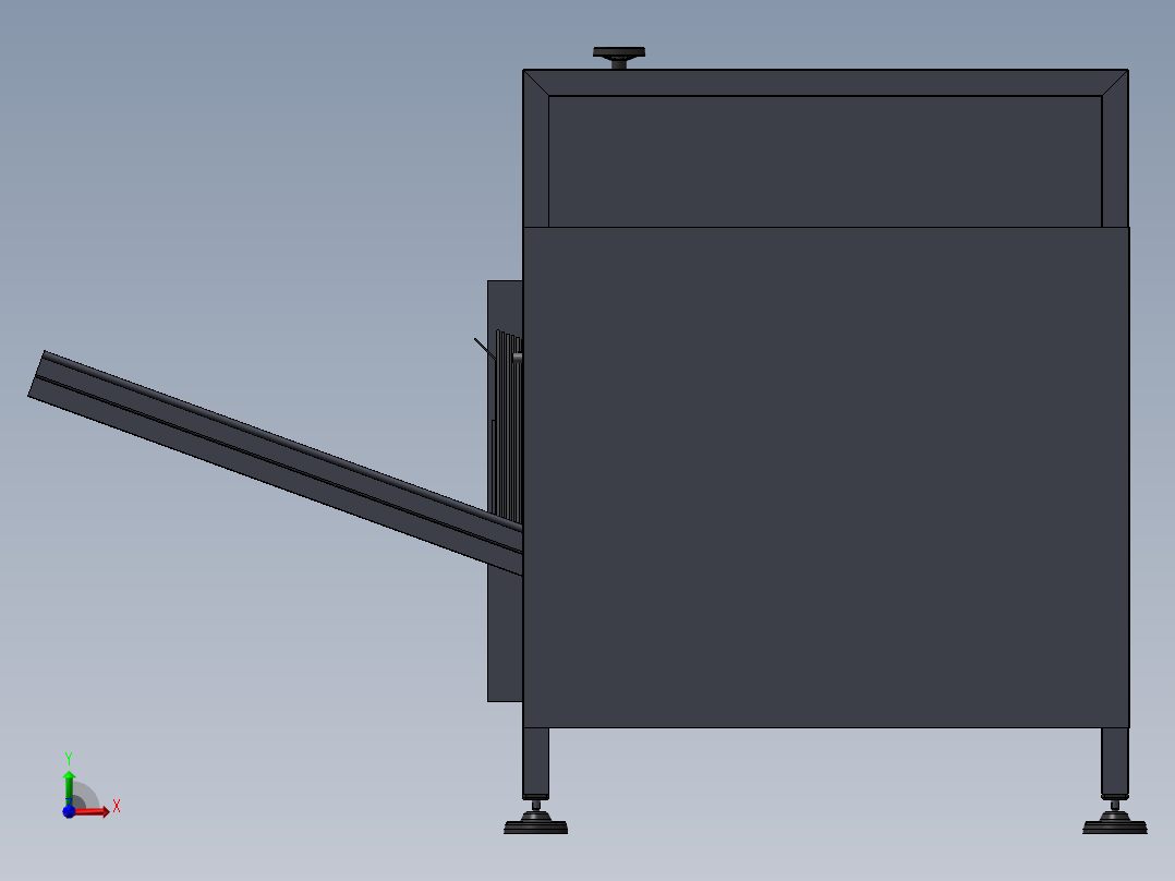纸箱成型机前视图