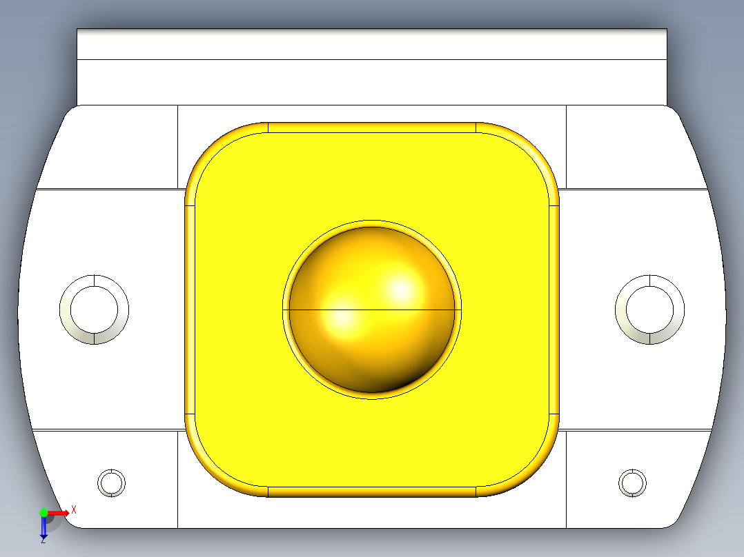 接触器KM-400俯视图