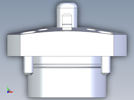 KOSMEKSFK2110-GN多系列多零件图纸模型前视缩略图