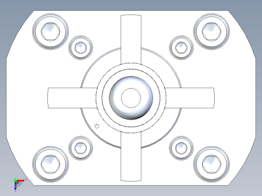KOSMEKSFK2110-GN多系列多零件图纸模型俯视缩略图