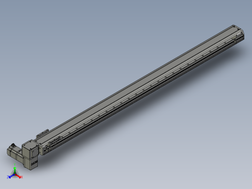 模组FTB10-RD-1400正等轴测缩略图