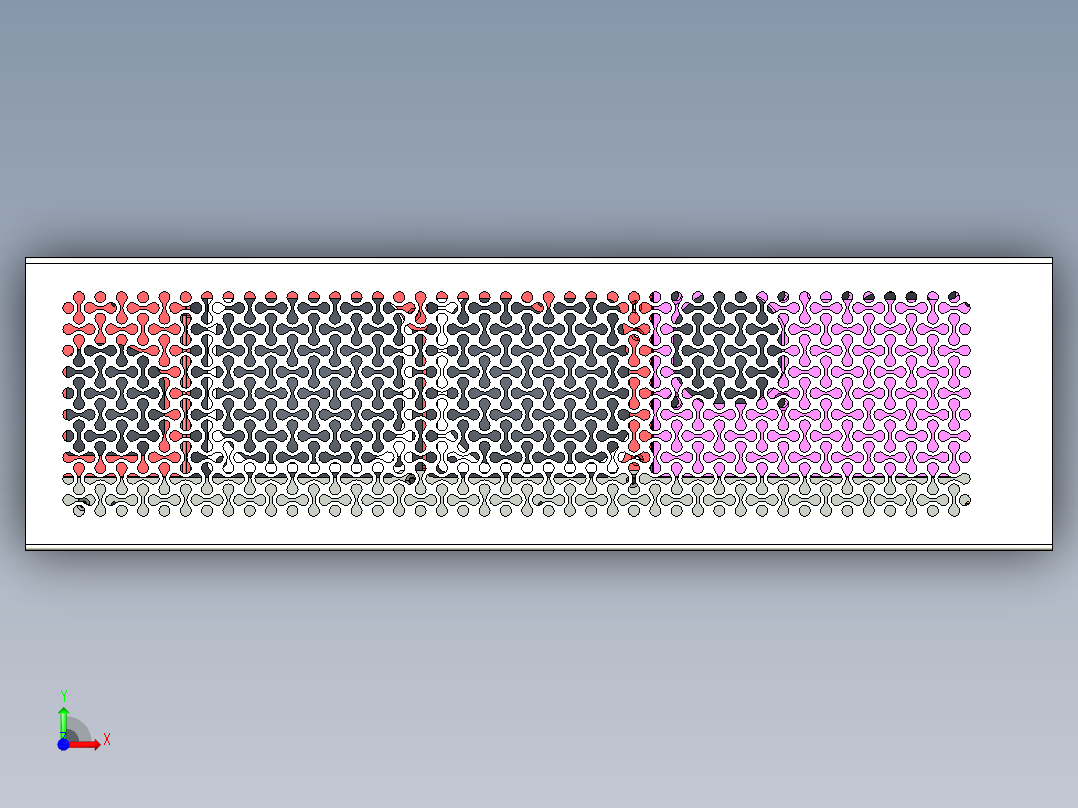 Z10P项目机箱前视图
