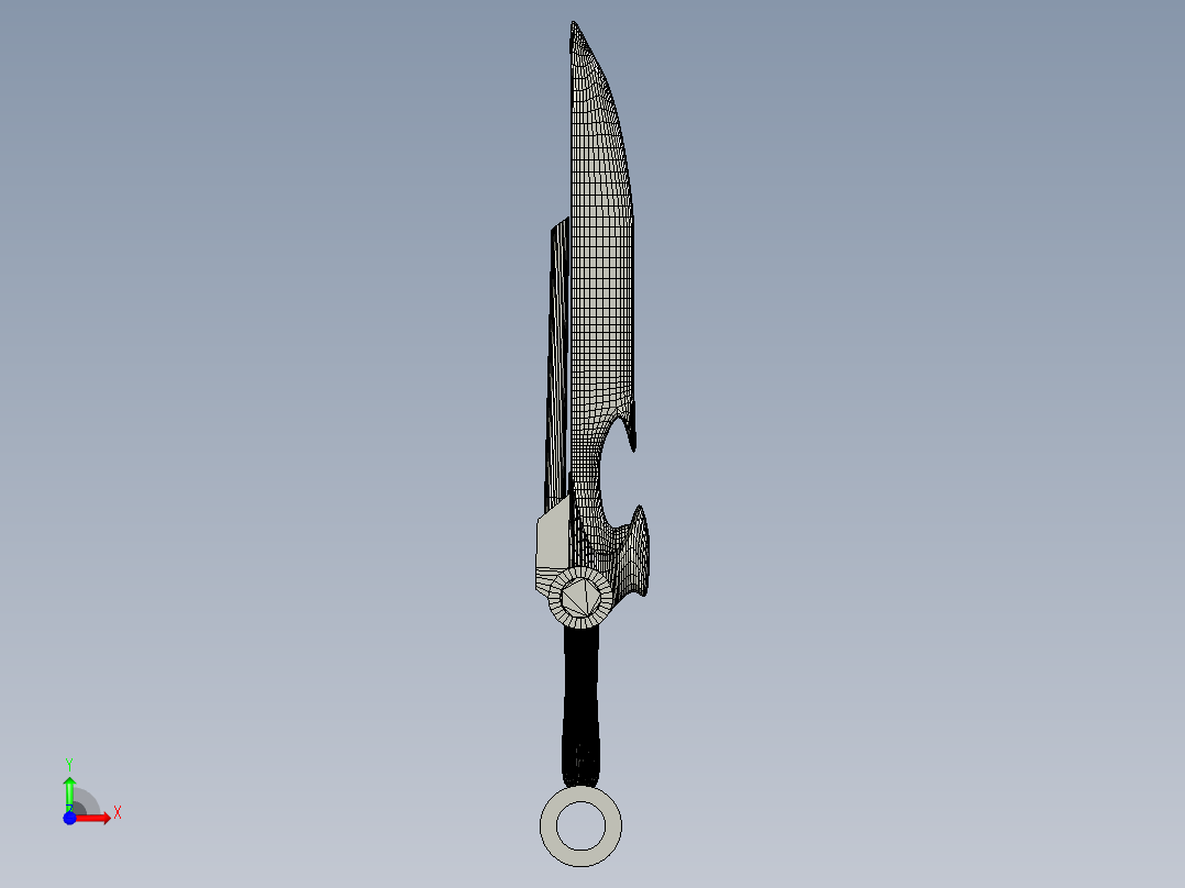 剑、宝剑(84)前视图