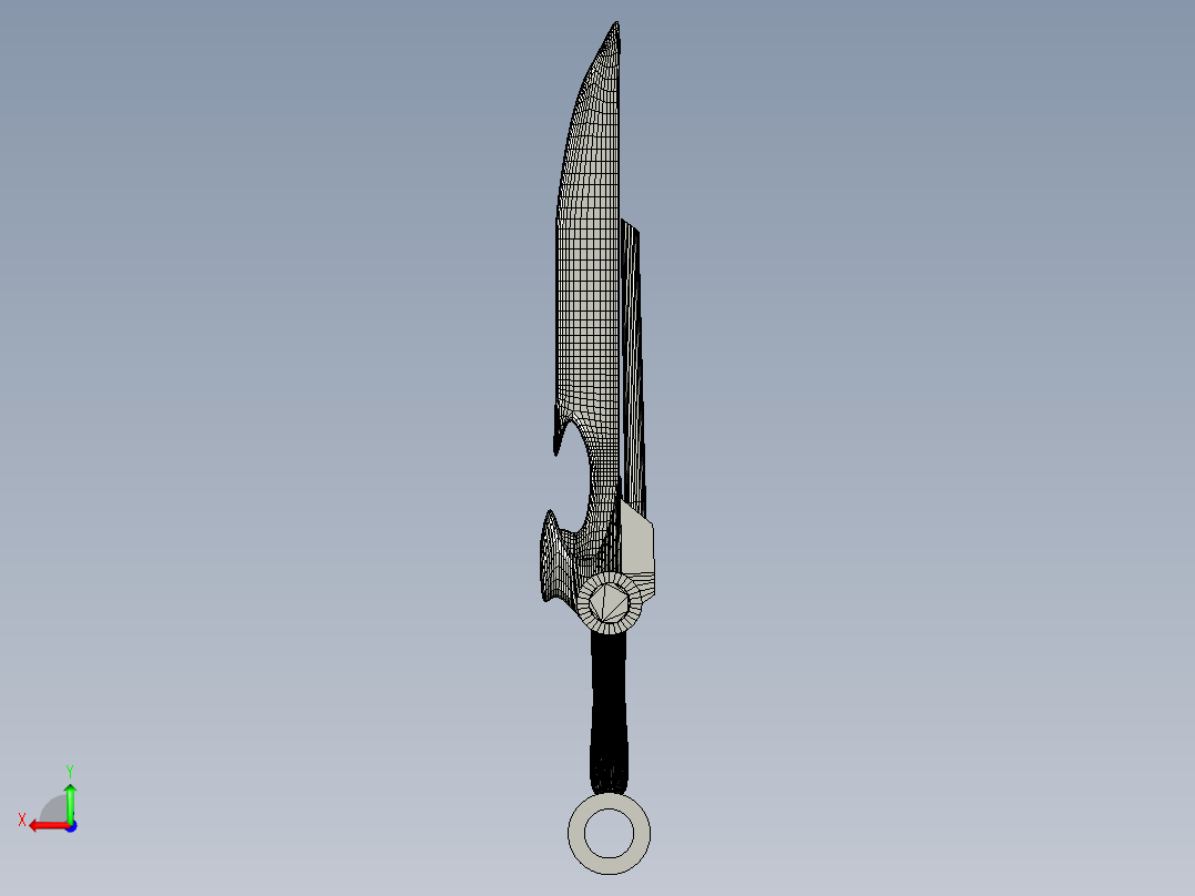 剑、宝剑(84)后视图