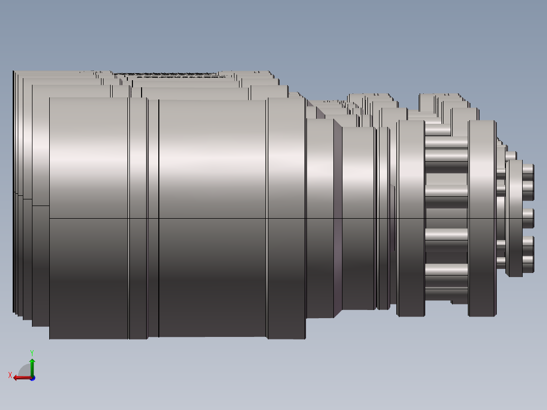 滚轮减速机 SFP-P100型12款后视图