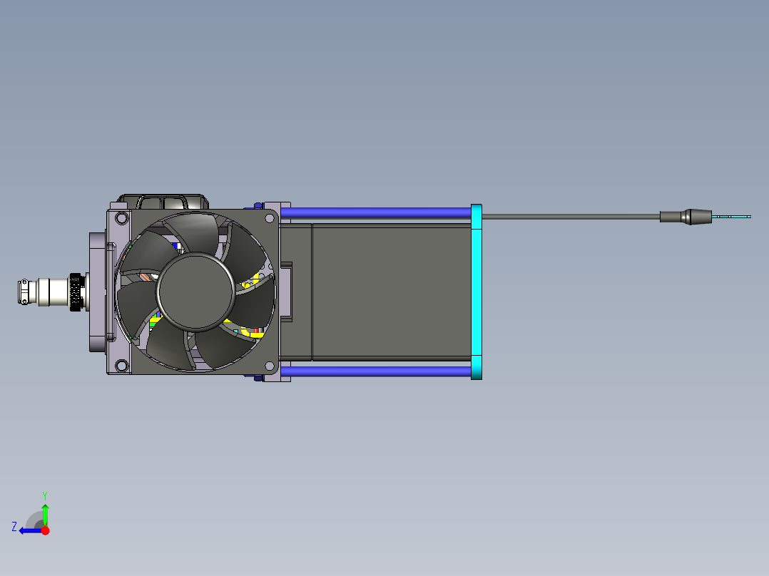行车记录仪电池右视图