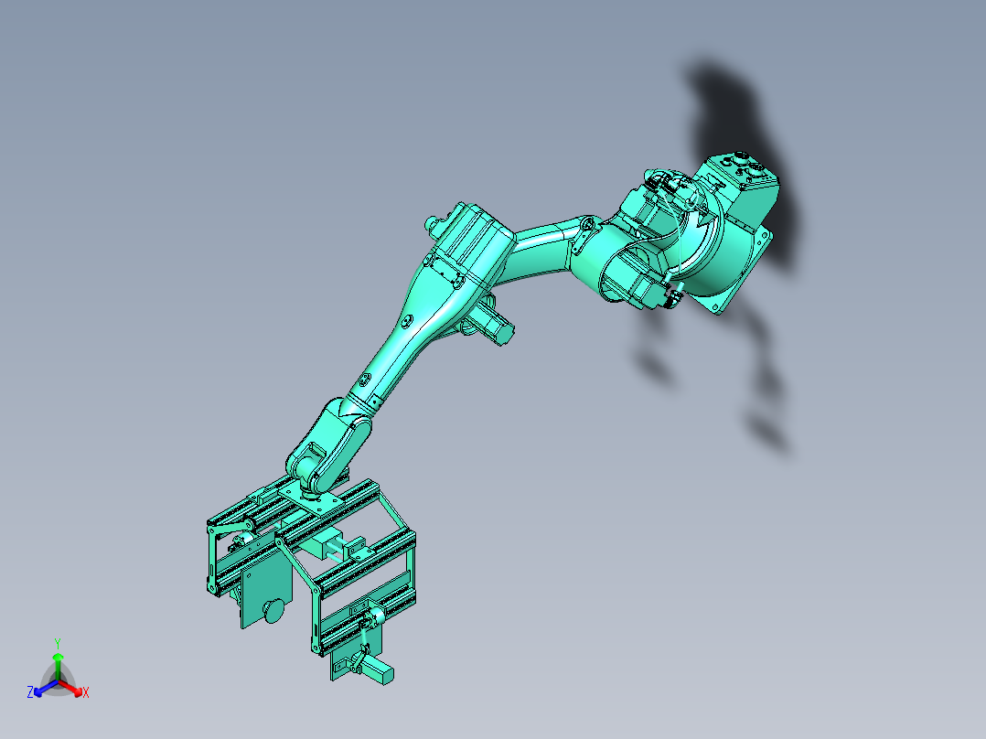 物料盒的抓取机械手