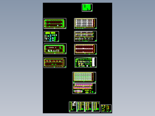 42米跨有中柱吊车钢结构厂房