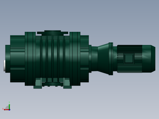 泵、水泵、ZJY-300A罗茨泵(四川南光)后视缩略图