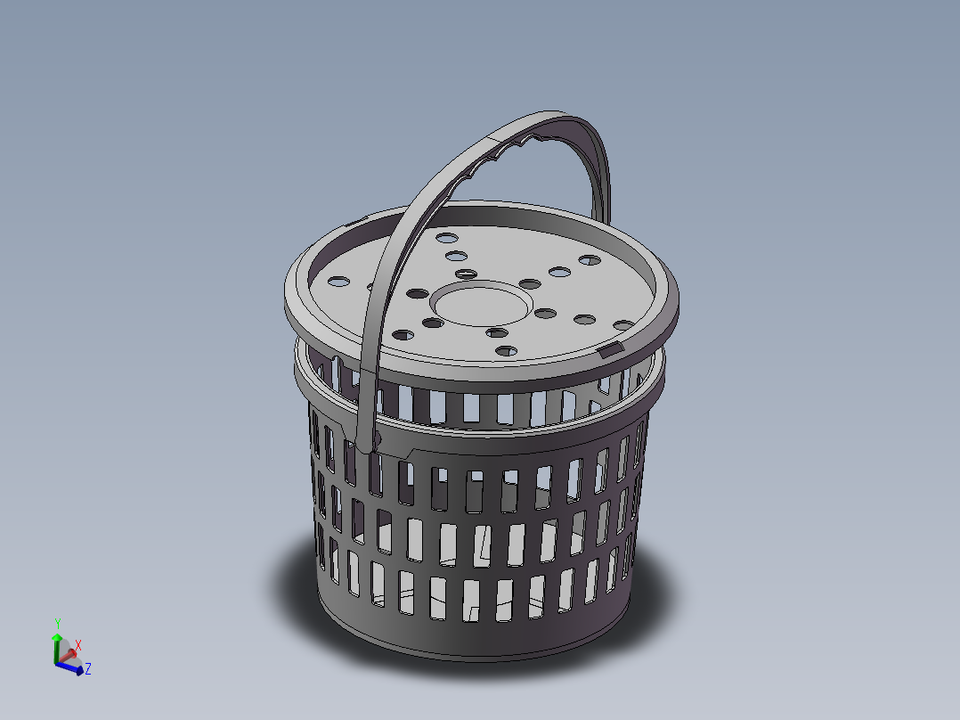 A0003287-小型塑料水果篮