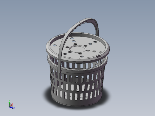 A0003287-小型塑料水果篮