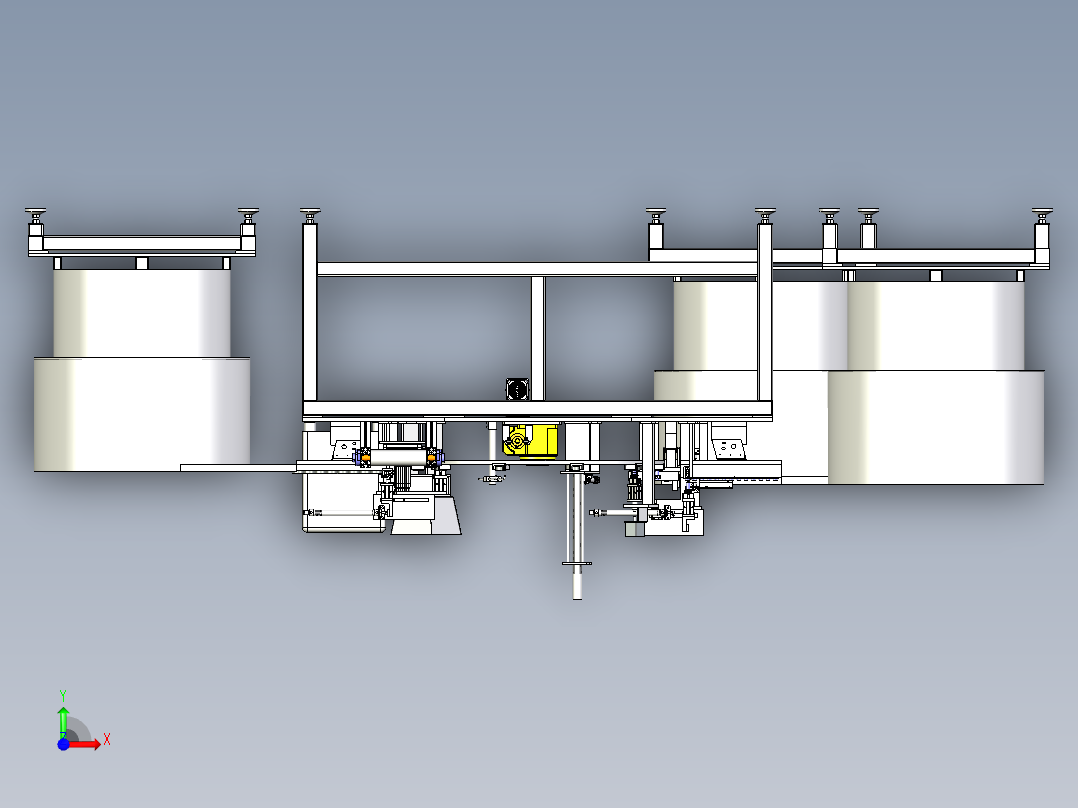 轴承全自动组装设备前视图