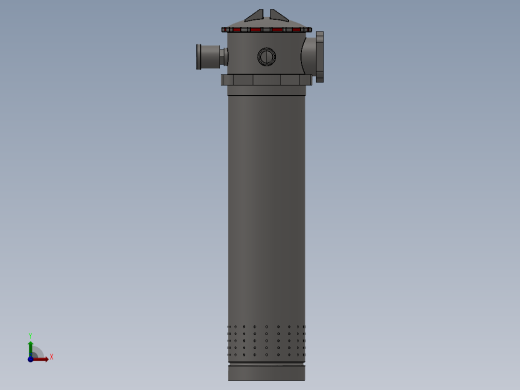 RFA系列微型直回式回油过滤器滤芯(法兰式连接）RFA-250xL前视缩略图