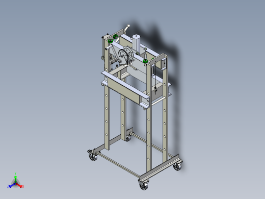 移动式液压机 step
