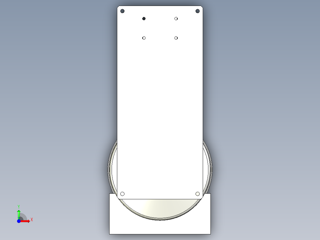 AM27助力器合装机前视图