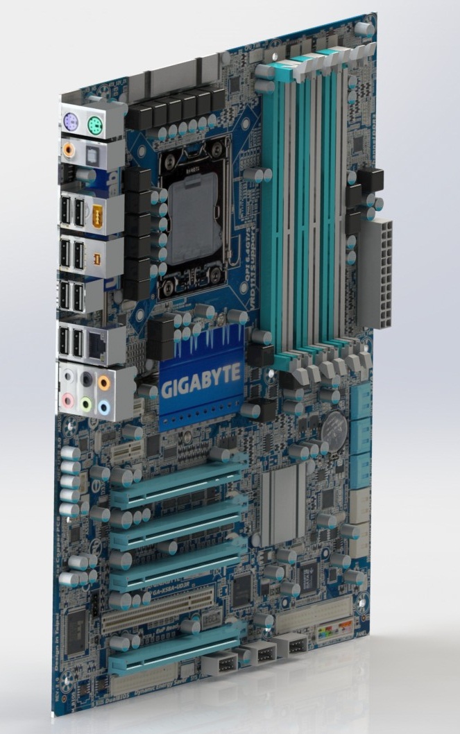 技嘉X58a-UD3R主板LGA1366