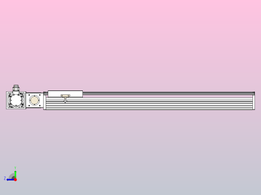皮带直线轴半封闭可选导轨TPA-HNB-220D-176-L1000-ML-C-P1K-N3右视缩略图