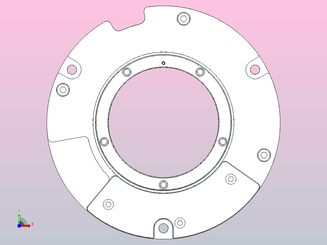 SEM90伺服反馈编码器前视图