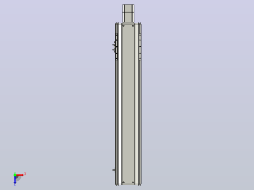 SYS14-600-BC-200W滚珠花健、支撑座、滚珠丝杠、交叉导轨、直线模组.STEP俯视缩略图