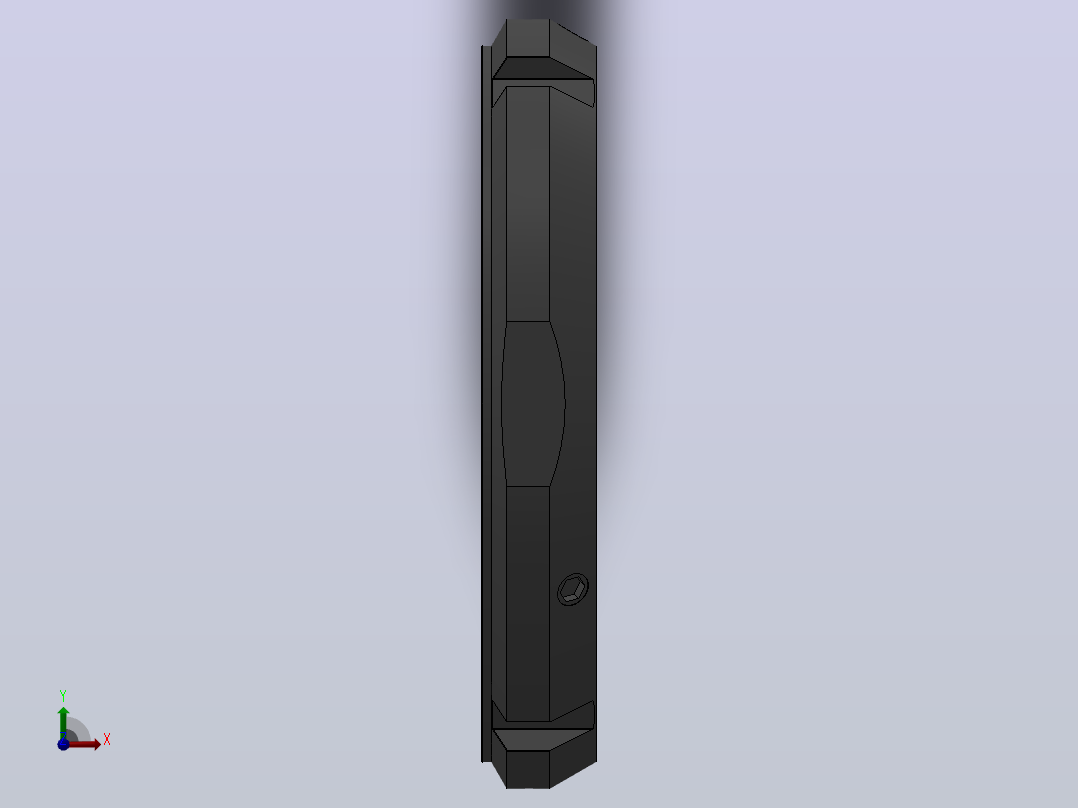 NFA斜角锁紧螺母[NFA M180×2.0]前视图