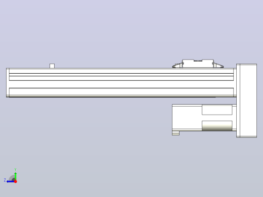 MTH5M标准螺杆滑台[MTH5M-L#-200-BL-P10-C3]右视缩略图