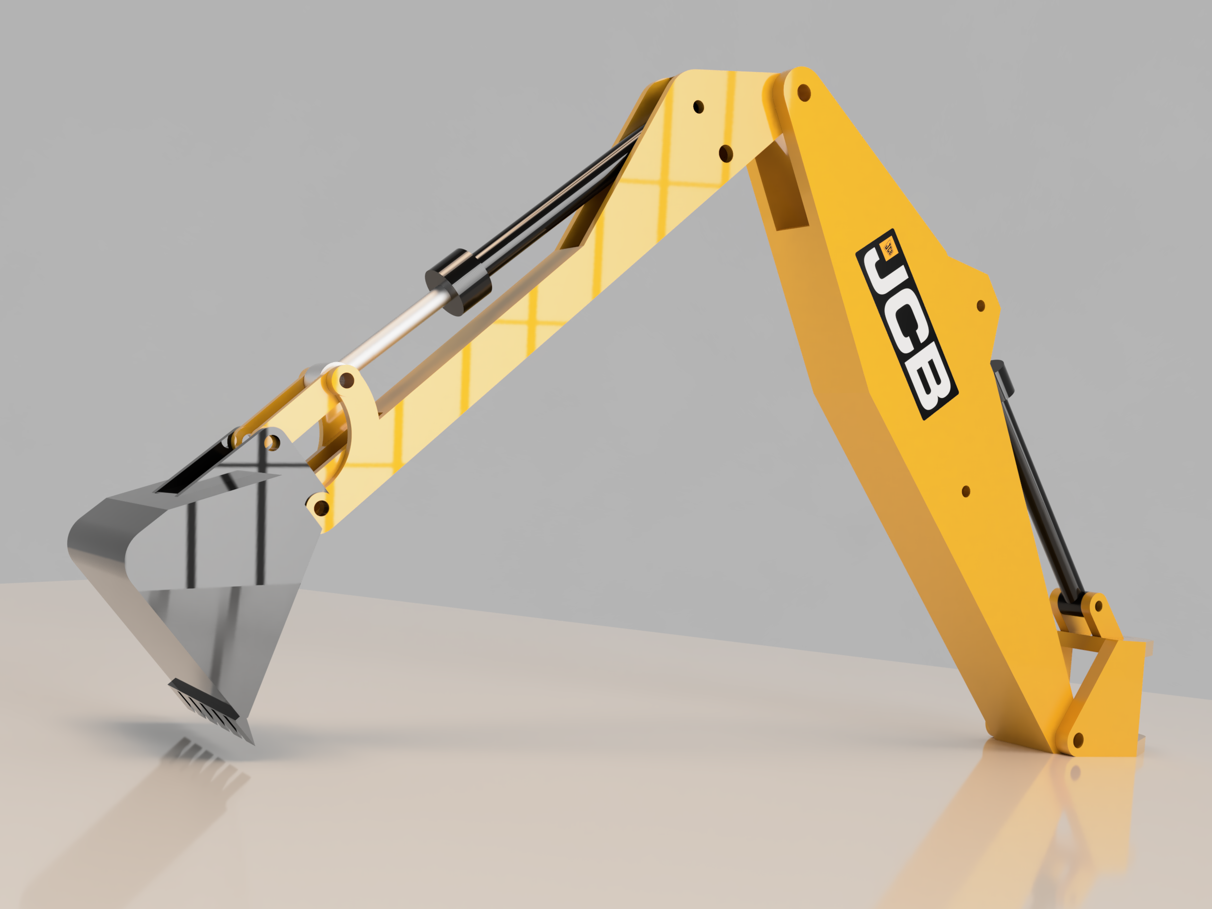JCB反铲挖机
