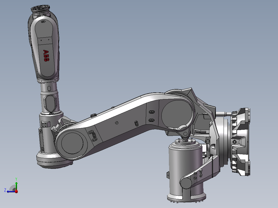 IRB6700-300-270可活动机器人右视图