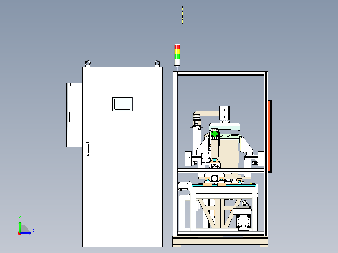 A17_热水器壁挂炉铆接机SW2016左视图