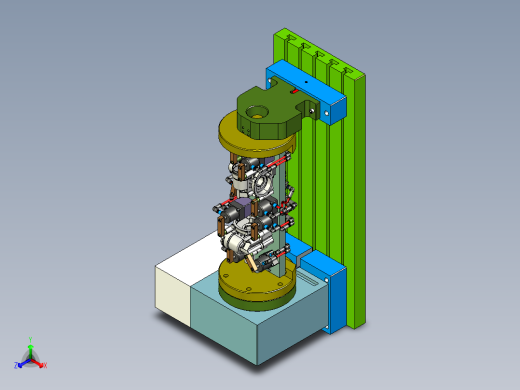 B12-加工中心四轴夹具