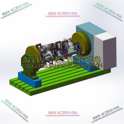 B12-加工中心四轴夹具缩略图
