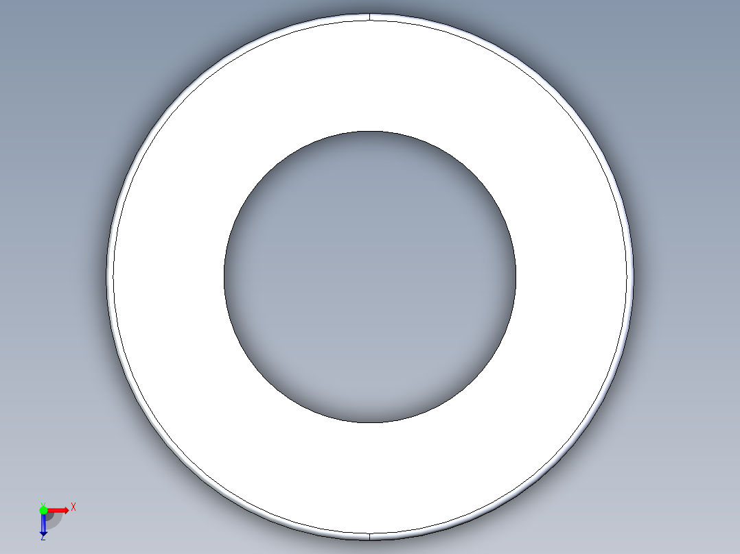 SAE平垫圈-FLAT WASHER SAE 0.750.STEP俯视图