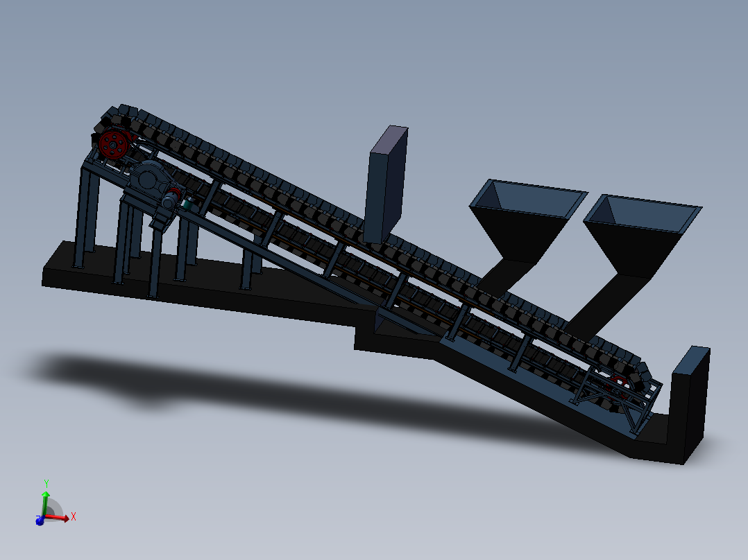 铸造落砂用磁造皮带输送机设计