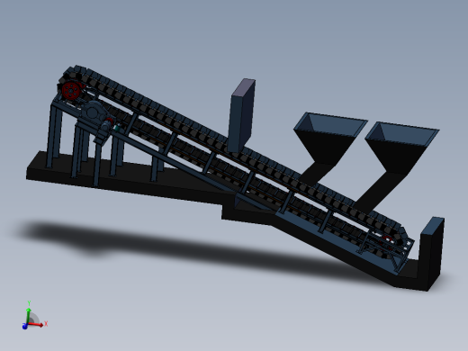 铸造落砂用磁造皮带输送机设计