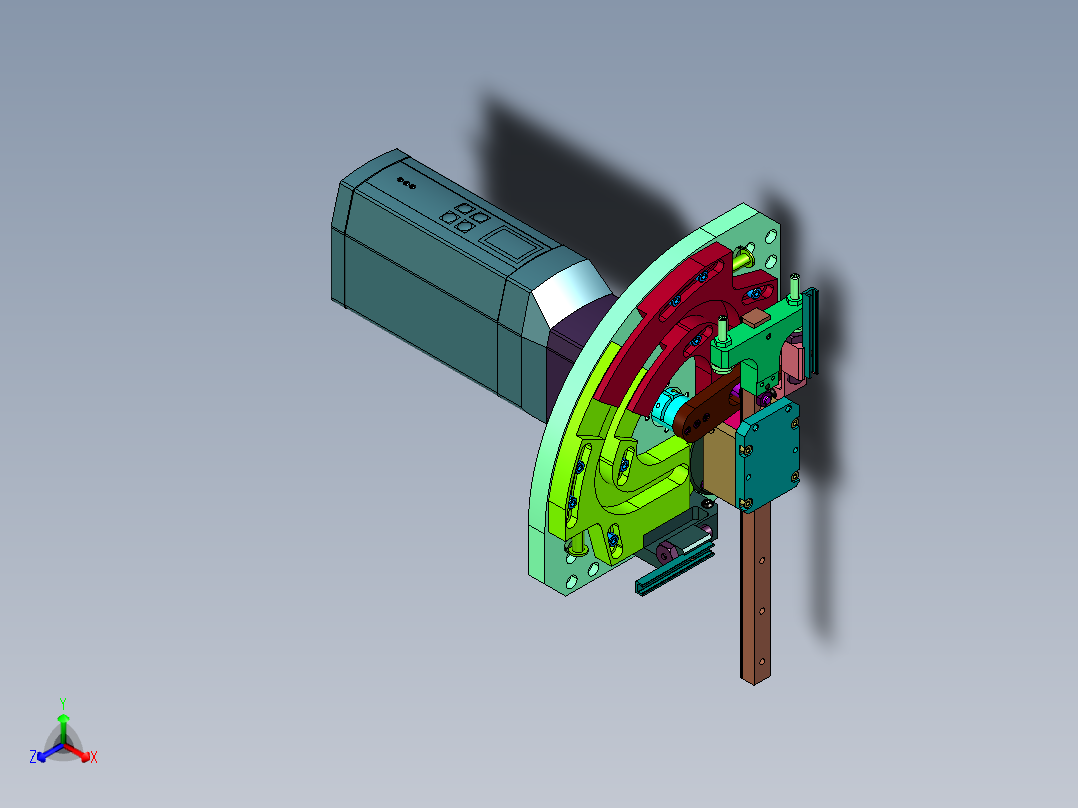 PPU90度微型高速凸轮机构拾放模组