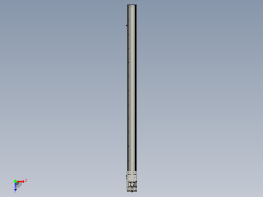 东锦齿条传动DH136G-S2350-BU-减速机+P400W俯视缩略图