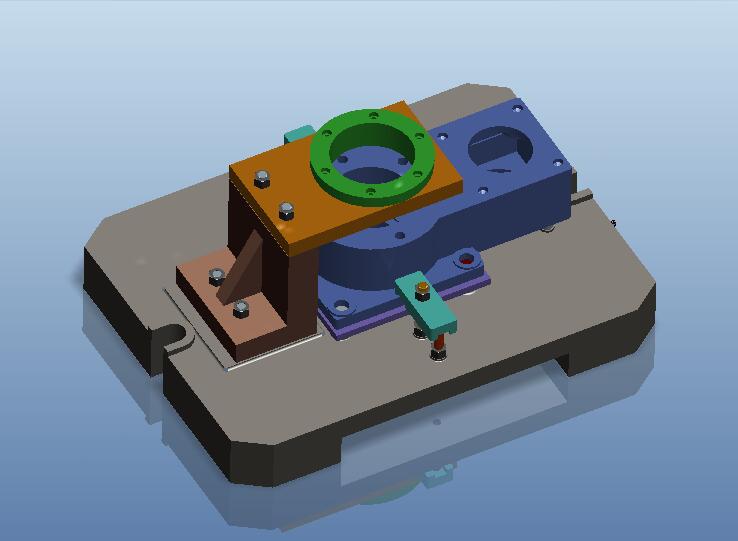 阀腔零件镗φ100H8孔夹具设计